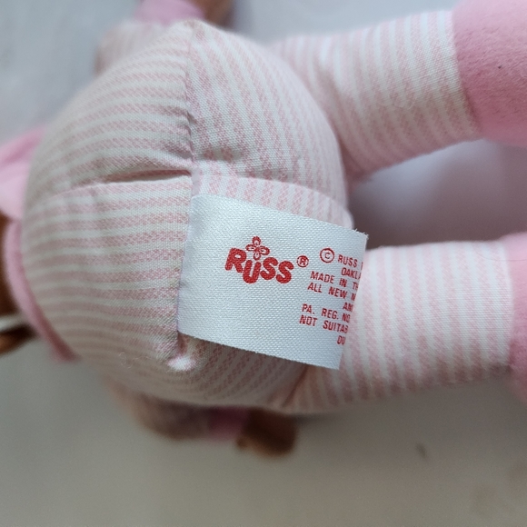 Vintage 1980s Official Russ Troll Small Doll, Easter Exclusive - Picture 4 of 5